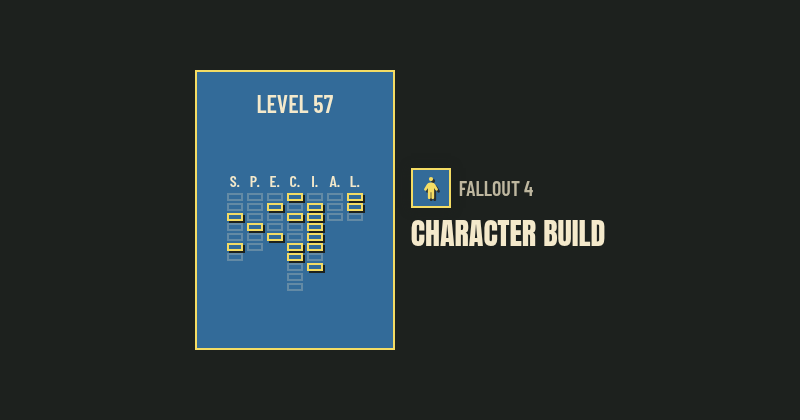 me: Fallout 4 Character Build
