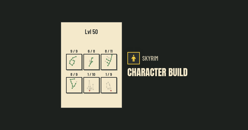 Acrobat: Skyrim Character Build by @builds | Nukes & Dragons