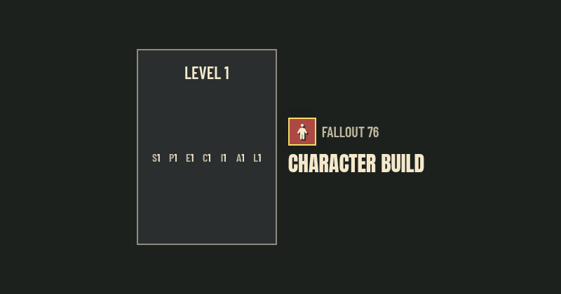 Lucky build | Fallout 76