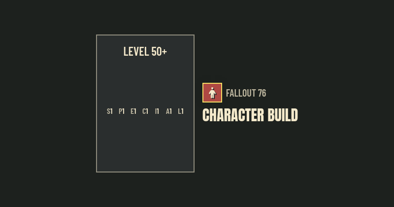 Heavy/Commando build | Fallout 76